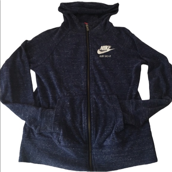 Nike Tops - Nike youth girls gym zip hoodie